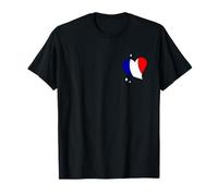Flag France Blue White Red 14 July French Pride T-Shirt