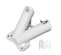 Flag Holder - Aluminum Alloy Flag Mount | Flags Pole Bracket , Mounting Bracket for Flagg, Rust Free Flags Mount, Heavy Duty Metal Flagpole Holder for Porch, Balcony, Outside House