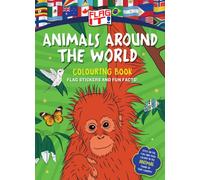 Flag It! Animals Around the World Colouring Book