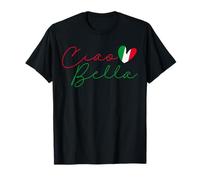 Flag Italy Italian Ciao Bella T-Shirt