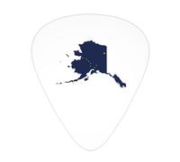 Flag Map Of Alaska Guitar Picks Plectrums For Guitar Bass 12 Pack