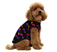 Flag Map of Armenia Soft Dog Vest Shirt Ice Silk Tank Top