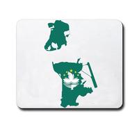 Flag Map of Azad Kashmir Mouse Pad Mouse Pads Mouse Mat Office Gifts 9.4"x7.9" Color:Macau