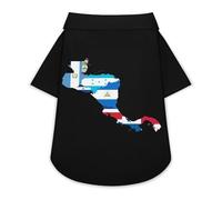 Flag Map of Central America Cute Pet T-Shirts Dog Shirt Clothes Funny Beach Pullover Cat Sweatshirt For Small Pets 3XL