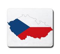 Flag Map of Czech Republic Mouse Mat Mouse Pad 9.4"x7.9" Office Gifts Mali Decor Color:Czech Republic