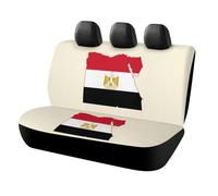 Flag Map of Egypt Car Bench Seat Cover Universal Back Protector