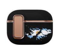 Flag Map of Falkland Islands Compatible with Airpod Pro 1/2 Case PC Scratch-Resistant Drop-Proof Protective Cover with Secure Buckle