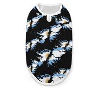 Flag Map of Falkland Islands Dog Shirts Summer Pet Clothes Comfort T-Shirts Vest Sleeveless Tank Top for Cats Dogs M