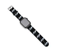 Flag Map of Falkland Islands Silicone Smartwatch Replacement Bands Compatible with IWatch Wristbands Strap 38mm/40mm