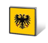 Flag Map of Holy Roman Empire Custom Lapel Pins Square Brooch Tie Suit Dress Accessories for Men Women Wedding Birthday