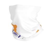 Flag Map of India print Cooling Multi Use Neck Gaiter Men's and Women's Summer Face Mask for Working, Running Sports