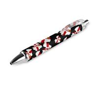 Flag Map of Northern Ireland Retractable Ballpoint Pens Smooth Writing Gel Ink Pen 0.5mm Fine Black Inks Office Supplies 1 PCS AS PIC 1