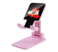 Flag Map of Polish Lithuanian Commonwealth Funny Phone Stand Adjustable Foldable Plastic Holder for 4-13 Inch Phones Tablets