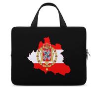 Flag Map of Polish Lithuanian Commonwealth Laptop Sleeves Portable Computer Bag with Zippered Briefcase Totes for Work Travel Business