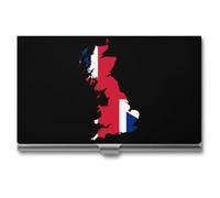 Flag Map of The Kingdom Business Card Case Slim Card Holder