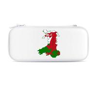 Flag Map of Wales Protective Carrying Case for Switch Travel Cases Cover with Game Card Bag
