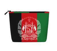 Flag of Afghanistan A Versatile Travel Makeup Bag, Ideal for Daily Routines and Business Journeys