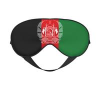 Flag of Afghanistan Print Sleeping Eye Cover Eyeshade for Men Women Plane Travel Nap Night Sleeping