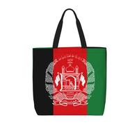 Flag Of Afghanistan Print Tote Bag For Women, Work Handbags, Large Capacity Casual Shoulder Handbags, For Travel Gym