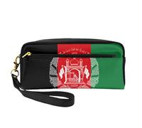 Flag of Afghanistan Women Travel Makeup Pouch Makeup Bag for Purse Portable Toiletry Bag Accessories Organizer