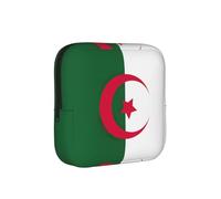 Flag of Algeria Print Multifunctional Storage Bag Pad Bag Skin-Friendly Period Pouch Reusable Tampon Bag for Female