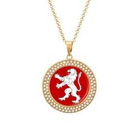 Flag of Andor Personalized Picture Necklace Photo Pendant Custom Memorial Jewelry for Women