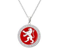 Flag of Andor Personalized Picture Necklace Photo Pendant Custom Memorial Jewelry for Women