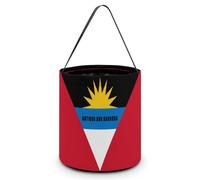 Flag of Antiguan And Barbuda Cute Easter Basket Bucket Bag for Easter Egg Hunts Party Favor Decoration