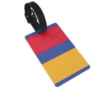 Flag of Armenia Luggage Tags Suitcases Handbag Tag Labels with Name Id Quickly Identify Travel Essential