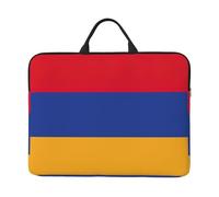 Flag Of Armenia Print 14in Laptop Case Sleeve Shockproof Portable Notebook Computer Cover Protector Bag