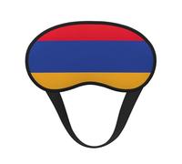 Flag of Armenia Print Adjustable Eye Cover for Sleeping, Comfortable, Pressure-Free and Breathable Sleeping Masks