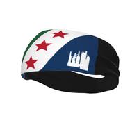 Flag of Ascension Parish, Louisiana Headbands Men Women Non Slip Wicking Sports Sweatband for Gym Basketball Yoga Hairbands