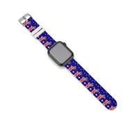 Flag of Australia Silicone Strap for Apple Watch | Funny Sport Straps Quick Release Replacement Watch Band 38mm 40mm 42mm 44mm