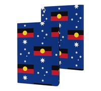 Flag of Australia with Aboriginal Cute Tablet Case Unisex Slim Hard Protective Cover Compatible with iPad 9th/ 8th/ 7th
