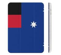 Flag of Australia with Aboriginal Cute Tablet Case with Pencil Holder Unisex Slim Hard Protective Cover Compatible with iPad Mini 4/5/6