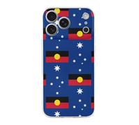 Flag of Australia with Aboriginal Protective TPU Phone Case Soft Cover Cases Compatible with iPhone 17/17 Air/17 Pro/17 Pro Max