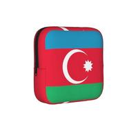 Flag of Azerbaijan Period Proof Storage Bag-Feminine Hygiene Travel Case for Sanitary Pads, Discreet Mensural Pouch for Purse Office