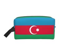 Flag of Azerbaijan Printed Multifunctional Storage Bag, Large Capacity Organizer Pouch for Gym and Weekend