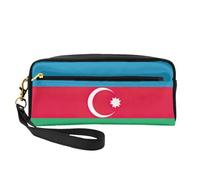 Flag of Azerbaijan Small Makeup Bag, Travel Makeup Bag, Cosmetic Bag for Women, Cosmetic Bag Durable Zipper