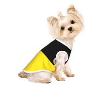 Flag of Baden-Württemberg Cute Dog Clothes,Dog T Shirt for Small Dogs Girl Boy.Pet Pullover Jumper,Cat Clothes,Suitable for Small Pets