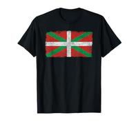 Flag of Basque Country Ikurrina Spain T-Shirt