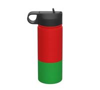 Flag of Belarus Printing The Print 18 Oz Stainless Steel Sports Insulated Kettle with Lid for Adult Men Women