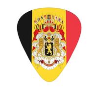 Flag Of Belgium Guitar Picks Plectrums For Guitar Bass 12 Pack