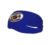 Flag of Boise, Idaho (1972-2001) Headbands Men Women Non Slip Wicking Sports Sweatband for Gym Basketball Yoga Hairbands