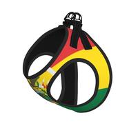 Flag of Bolivia Dog Harness - Equipped with Reflective Straps and Quick Release Buckles - Suitable for Small Cats and Dogs