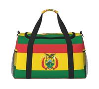 Flag of Bolivia It is a hand-held crossbody travel bag with large capacity and multi-functions, a must-have for outdoor travel