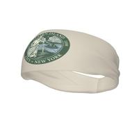 Flag of Borough of Staten Island Headbands Men Women Non Slip Wicking Sports Sweatband for Gym Basketball Yoga Hairbands