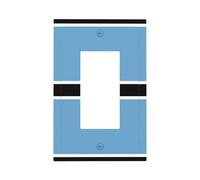 Flag of Botswana Printed Switch Coversâ€“Single and Double Socket Wall Plates,for Light Switches, Electrical Panels