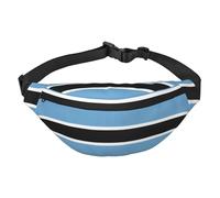 Flag of Botswana Travel crossbody waist bag, suitable for sports, running, cycling, traveling, fishing boys large waist bag,