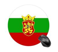 Flag of Bulgarian Round Mouse Pad for Office Home